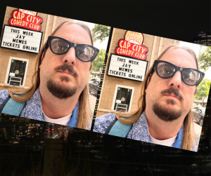 ChadO in front of Cap City